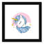 Impression sur papier Sparkly Unicorn-47848583-47848579