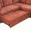 Canapé-lit modulaire en L Chenille-2095247328