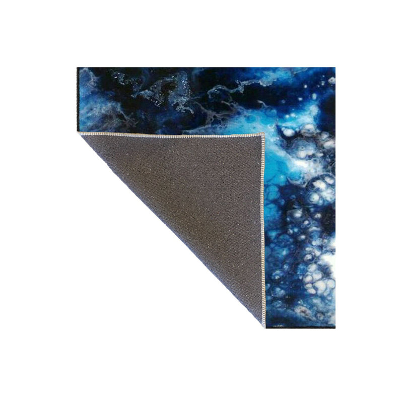 Tapis décoratif lavable à l'eau et à l'eau, Sous-tapis rectangulaire de 3 pi 3 po x 4 pi 11 po