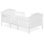  Lit convertible pour tout-petits en bois massif par Dream On Me