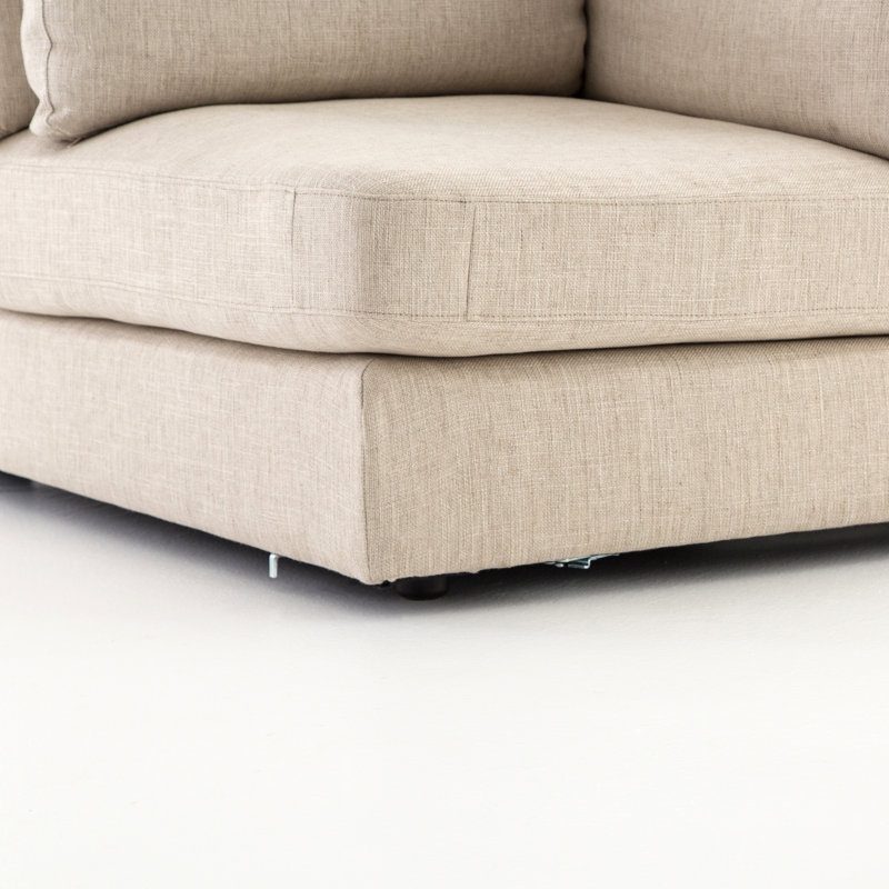 Bloor 5-Piece Sectional, 33" H x 170" W x 131" D, Left Arm Facing,  Clairmont Ivory
