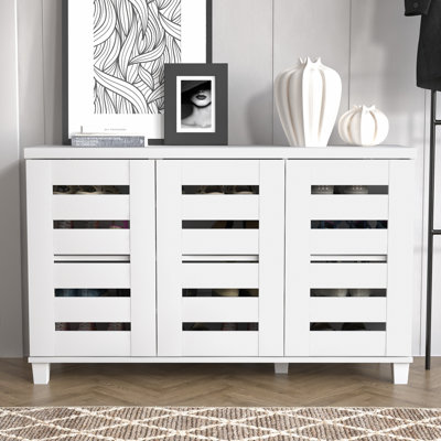 Lismore 16 Pair Shoe Storage Cabinet