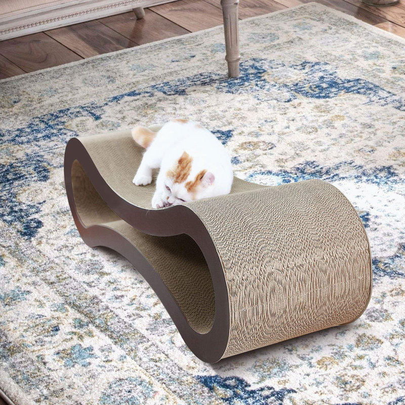 Grattoir orthopédique pour lit de chat