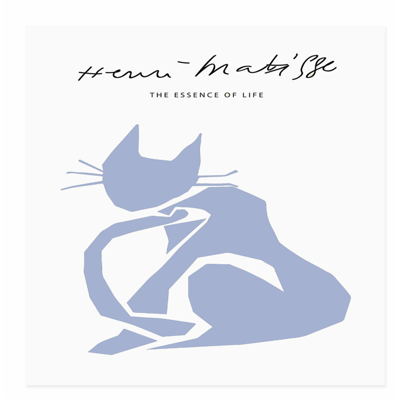 Reproduction d'art moderne sans cadre, animaux, matisse, H 24 po x l 24 po, Noir, noir, noir, noir