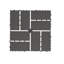 Carreaux de terrasse en plastique emboîtables-124467782