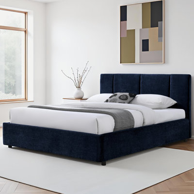 Lit plateforme tapissier Condit