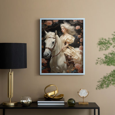WOMEN Series CMLXIII Framed Print - Solid Wood