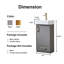 Ensemble de meuble-lavabo simple 18 po Modern-1133262732
