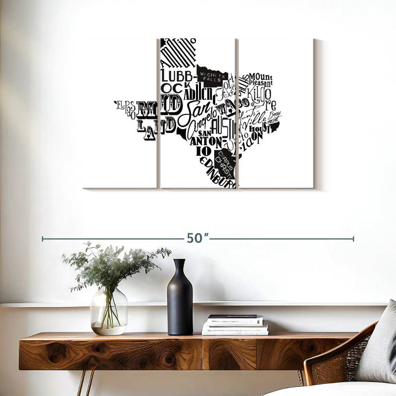 Aliaz Texas - noir, H 24 po x l 38 po