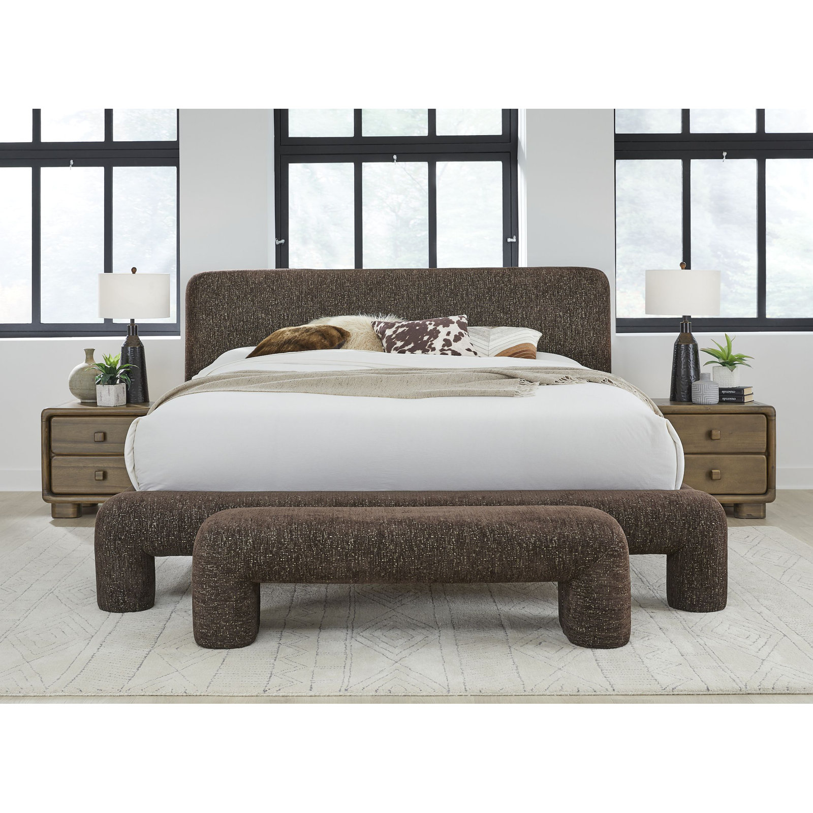 Caron Platform Bed, California King