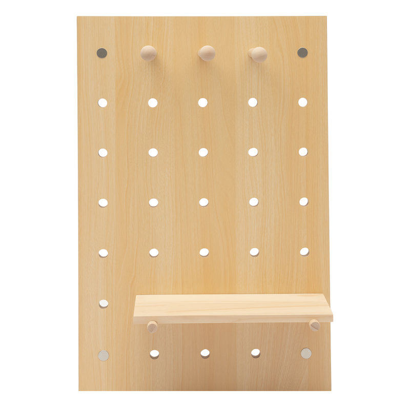 Ensemble de panneaux muraux rectangulaires en bois 23,6 x 15,7 po