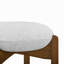 Ensemble de 2 tabourets de bar rembourrés d'intérieur