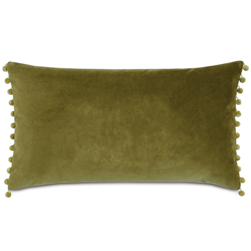 Maya Lumbar Pillow Cover & Insert, Cotton