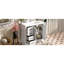 Meuble-lavabo blanc contemporain de 36 pouces avec lavabo en céramique, 3 tiroirs, espace sous le lavabo et compartiment de fermeture en douceur-1098758478