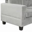 Canapé modulaire de 105 po avec repose-pieds avec rangement, canapé en L avec 2 coussins et porte-gobelets, canapé modulaire avec méridienne réversible pour le salon