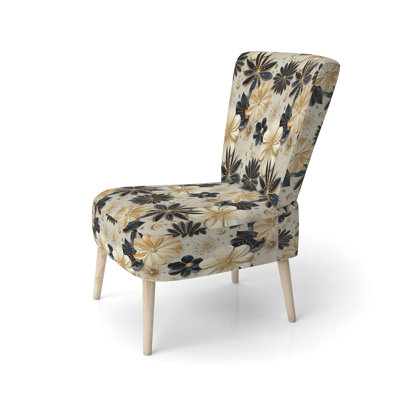 Chaise d'appoint rembourrée Opulent Glam