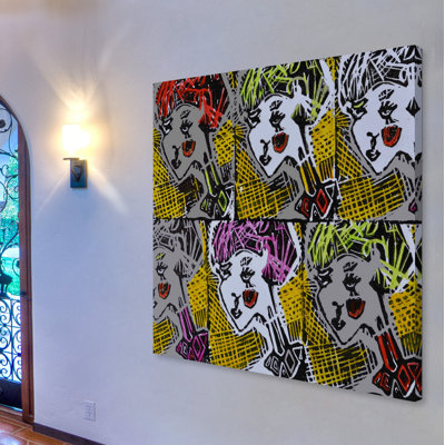 Lana Greben - Wrapped Canvas Painting