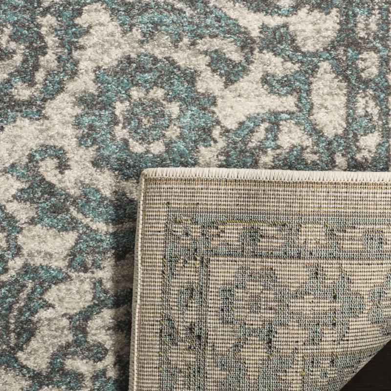 Tapis oriental performance Porterdale, Carré 9 pi