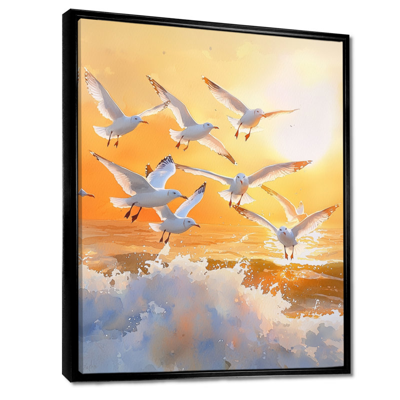 Ayshea - Animals Wall Art Prints, Noir, Impression encadrée flottante, 44" H x 34" W