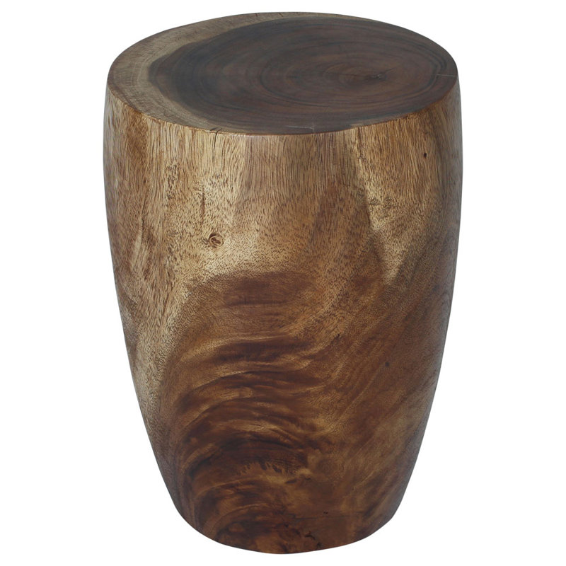 Iraima Solid Wood End Table, Livos Walnut