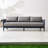 Nord Aluminum Patio Sofa With Cushions