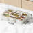 Divided Serving Tray with Lid and Handle 9 Compartment Snack Box Container Portable Storage Organizer Container