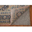 Tapis corail unique en laine noué à la main de style années 1970 de 6 pi 4 po x 9 pi 5 po Ronita
