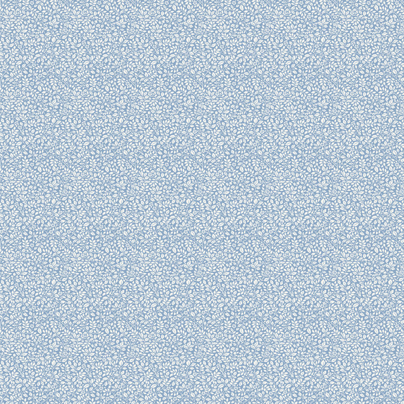 Galerie Miniatures 3 Blue Floral Wallpaper