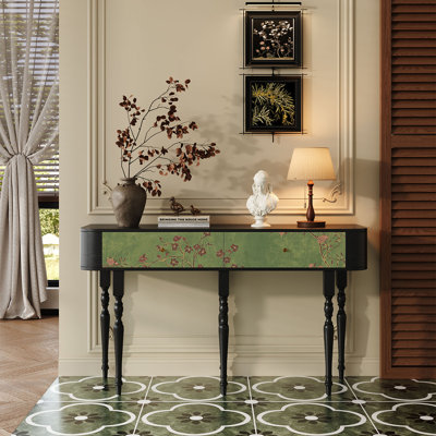 Commode d'entrée en bois massif