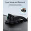 HaloLock Dashboard Wireless Charger Black