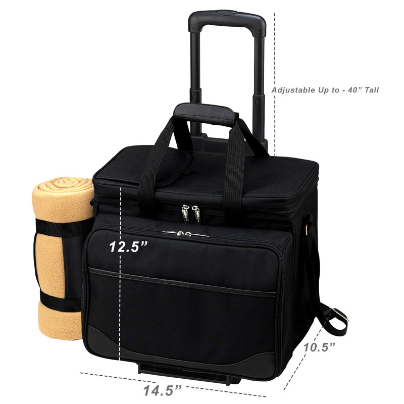 London Deluxe Rolling Cooler