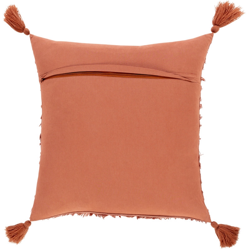 Sereno Accent Throw Pillow Cover, Ivory, 22" x 22", Pillow Cover Only - No Insert