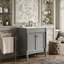 Meuble-lavabo autoportant 24 po avec lavabo en céramique, armoire de rangement avec cadre en bois massif et tablette de rangement 24 po-1498176464-1491601351
