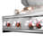 Cosmo 32 in. Built-In 4 Burner Propane Gas Grill with Infrared Rotisserie, Knob LED Lighting in Stainless Steel