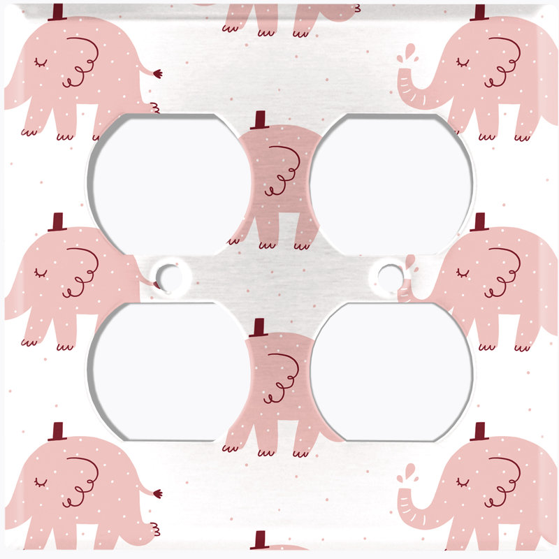 Animals 2 - Gang Duplex Outlet Standard Wall Plate