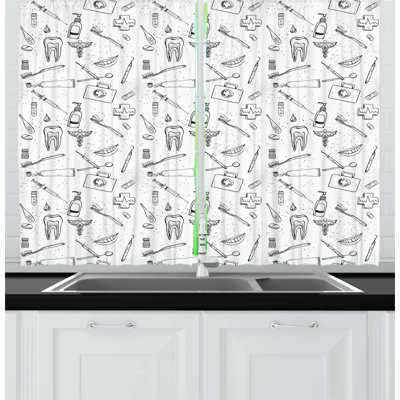 Tailored Kitchen Curtain