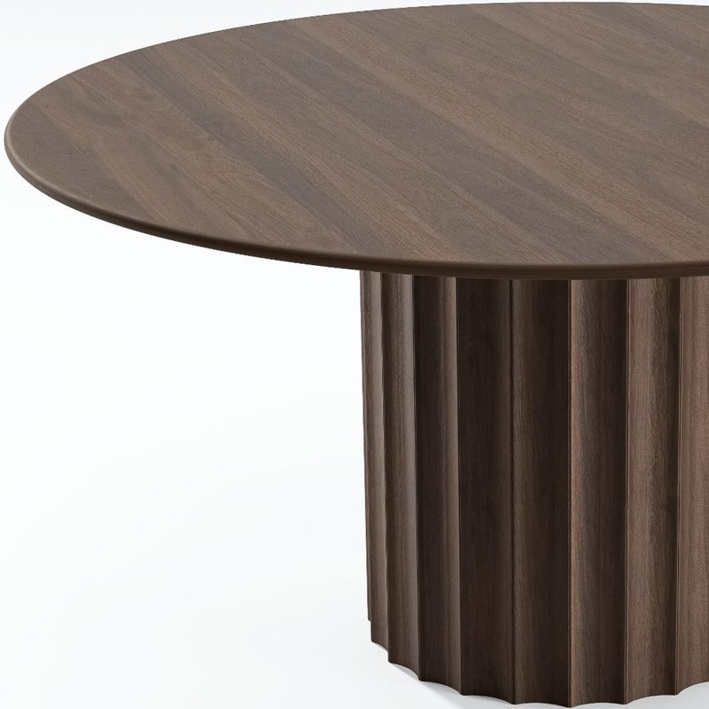 Table de salle à manger 60 po, Brun