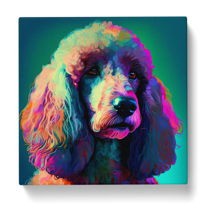 Poodle Fauvism - No Frame Print