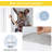4-in-1 PM2.5 Particles Noise Blackout Thermal Insulation Curtains Heavy-Duty Full Light Shading Drapes with Detachable Liner for Villa/Hall/Dorm-1261544267-1261544261