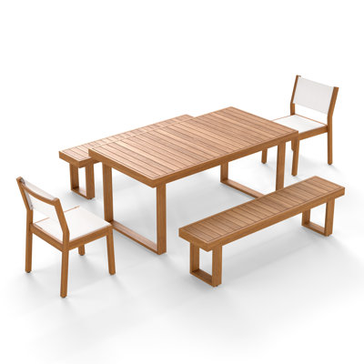 Mirella Acacia Outdoor Dining Set