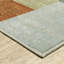Tapis gris / brun à motif géométrique Schœneck-81098706