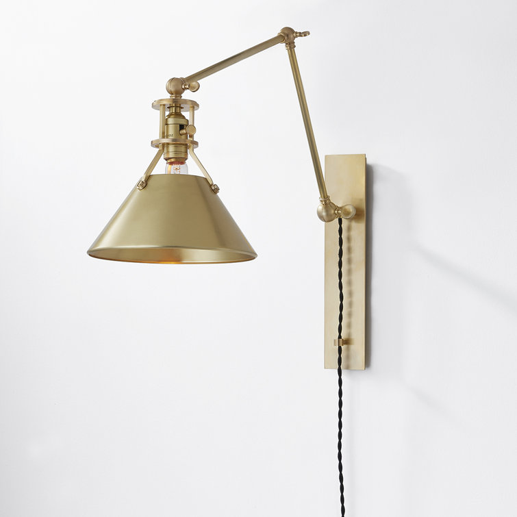 METAL NO. 2 Plug-in Sconce by Mark D. Sikes