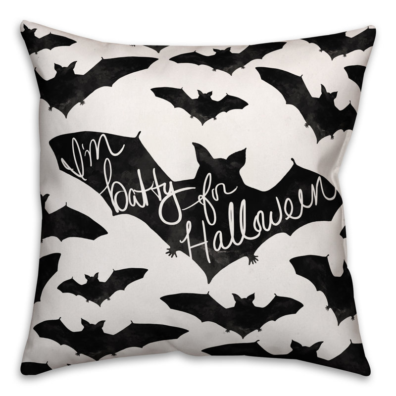 Coussin batty pour halloween, Intérieur