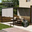 Dual Roof Sliding Pergola 3x3m