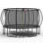 14FT Trampoline Pumpkin Outdoor Trampoline Round Trampoline With Enclosure Net