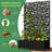 Metal Planter Box with Trellis with Wheels-689363933-671424257