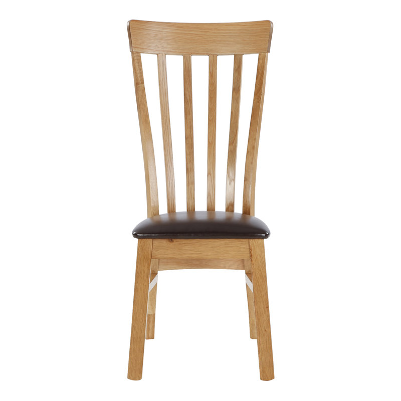 Strongsville Upholstered Slat Back Side Chair
