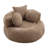 42" Low-Profile Floor Hugger Bean Bag Chai-1689683539