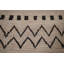 Tapis marocain ivoire en laine à treillis 7 x 10