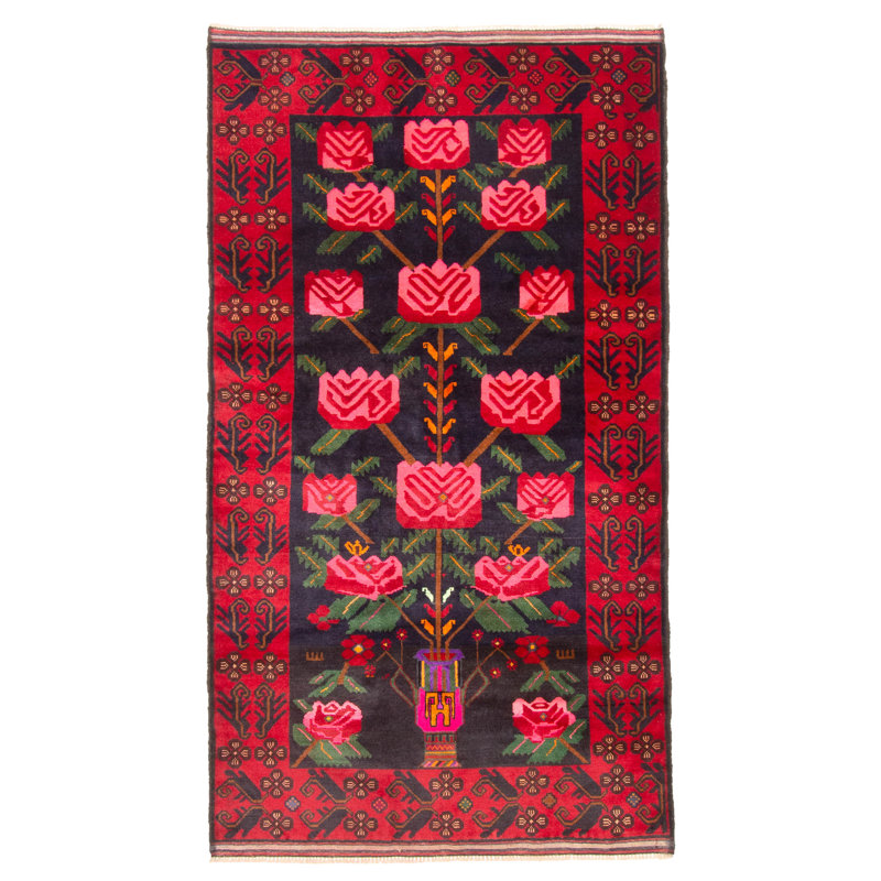 Teimani  Navy Rug 3'6" x 6'6"